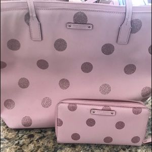 Kate Spade large Purse and wallet excellent shape